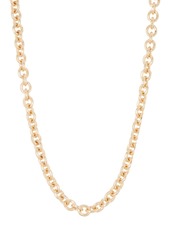 NORDSTROM RACK Texture Chunky Round Link Necklace in Gold at Nordstrom Rack