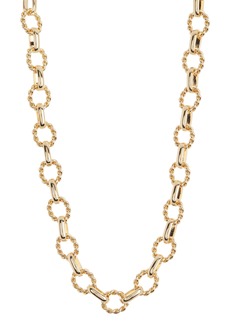 NORDSTROM RACK Twisted Rolo Chain Necklace in Gold at Nordstrom Rack