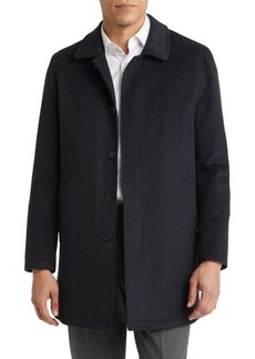 Nordstrom Russell Mac Plaid Wool Blend Coat