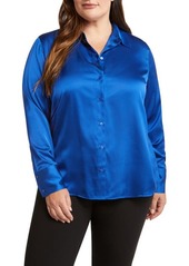 Nordstrom Satin Shirt