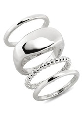 Nordstrom Set of 4 Stacking Rings