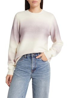 Nordstrom Signature Ombré Stripe Sweater in Purple Ombre at Nordstrom Rack