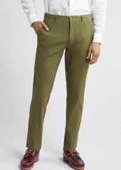 Nordstrom Slim Fit Stretch Linen Blend Chino Pants