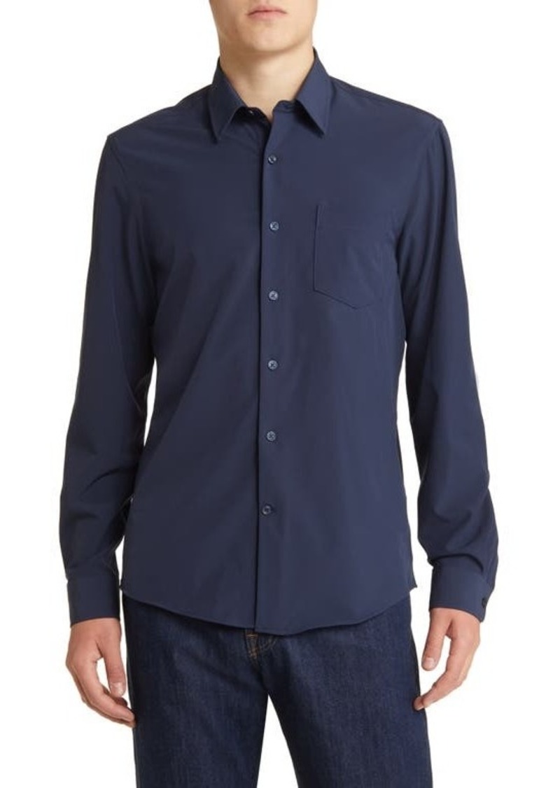 Nordstrom Solid Button-Up Shirt
