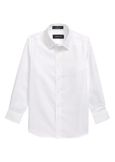 Nordstrom Kids' Solid Cotton Button-Up Shirt