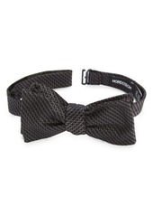 Nordstrom Solid Silk Bow Tie