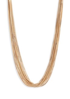 Nordstrom Stacked Box Chain Collar Necklace