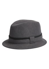 Nordstrom Trilby Hat in Grey Dark Combo at Nordstrom Rack