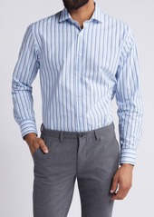 Nordstrom Trim Fit Easy Care Stripe Dress Shirt