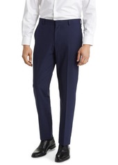 Nordstrom Trim Fit Flat Front Stretch Trousers