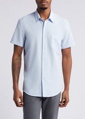 Nordstrom Trim Fit Short Sleeve Button-Up Shirt