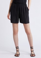 Nordstrom Cupro Blend Pull-On Shorts