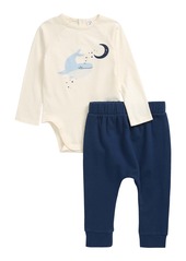 Nordstrom Whale Bodysuit & Sweatpants Set (Baby)