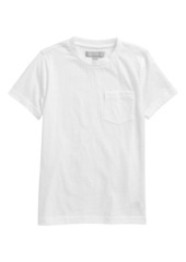 Nordstrom Kids' Essential Pocket T-Shirt in White at Nordstrom