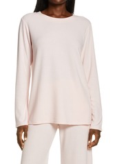 Nordstrom Hacci Rib Lounge Top in Pink Veil Rose at Nordstrom