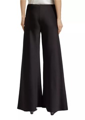 Norma Kamali Bias Satin Elephant Pants