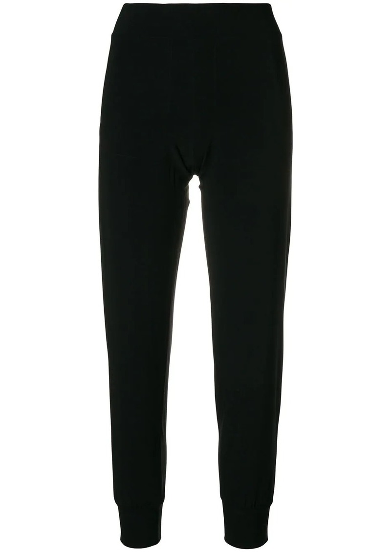 Norma Kamali cropped track pants