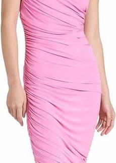 Norma Kamali Diana Dress To Knee In Candy Pink