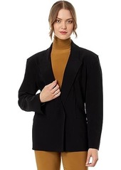 Norma Kamali Easy Fit Single Breasted Jacket