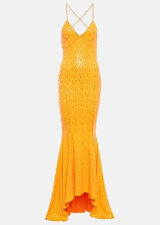 Norma Kamali Sequined gown