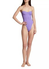 Norma Kamali Mio Corset One-Piece Swimsuit