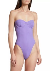 Norma Kamali Mio Corset One-Piece Swimsuit