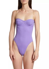 Norma Kamali Mio Corset One-Piece Swimsuit