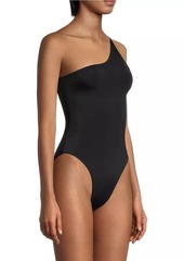 Norma Kamali Mio One-Shoulder Swimsuit