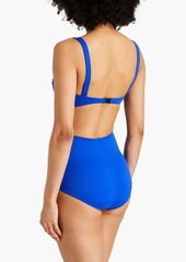 Norma Kamali - Underwired stretch swimsuit - Blue - XS