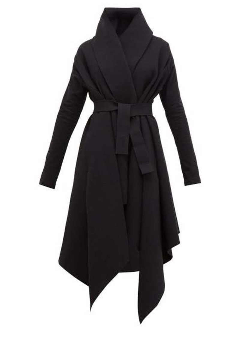 Norma Kamali Norma Kamali Asymmetric cotton-blend coat | Outerwear