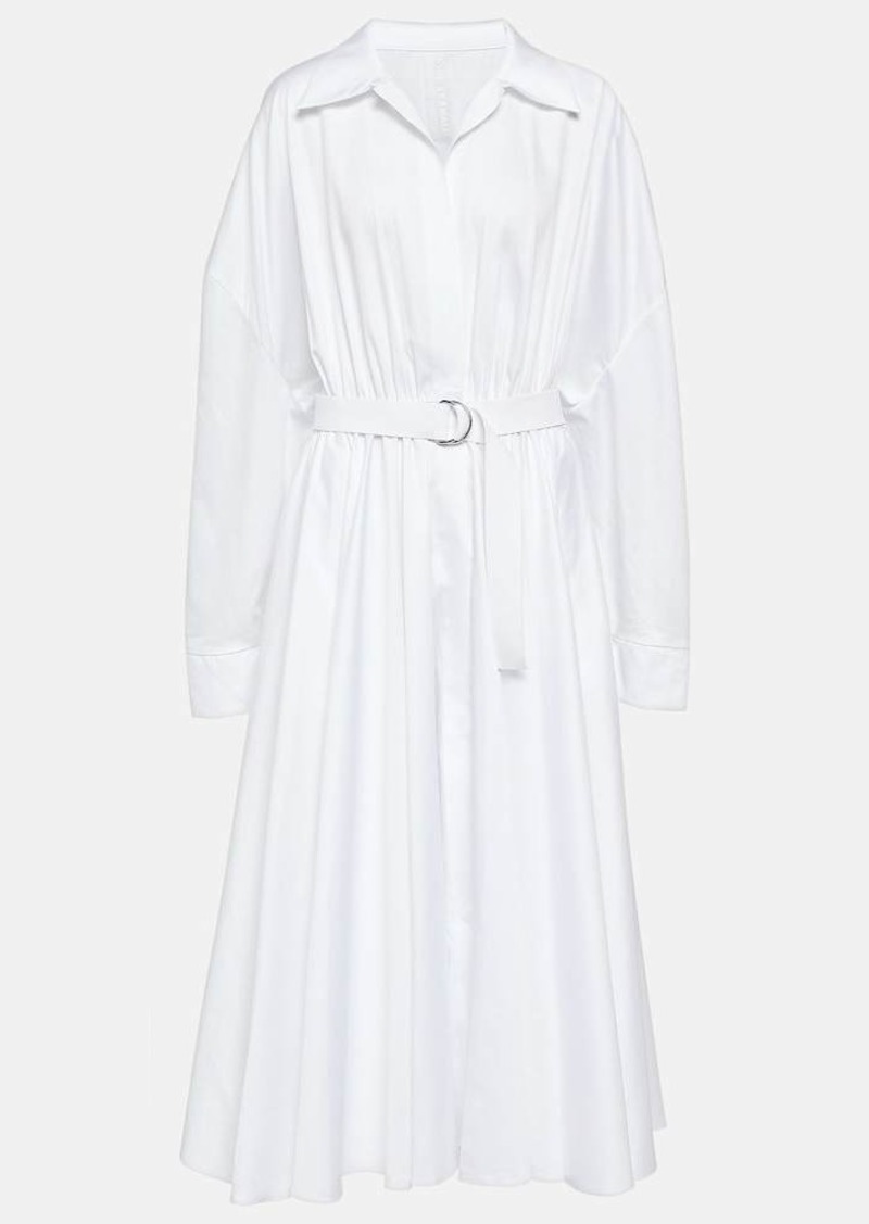 Norma Kamali Cotton shirt dress