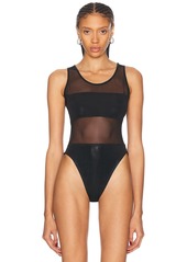 Norma Kamali Dash Dash Mio Bodysuit