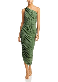 Norma Kamali Diana One Shoulder Gown
