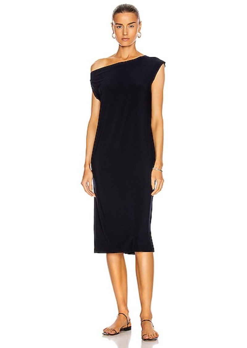 Norma Kamali Strapless Flared Dress To Midcalf