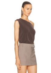 Norma Kamali Drop Shoulder Top