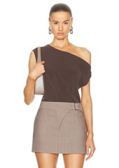 Norma Kamali Drop Shoulder Top