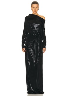 Norma Kamali Four Sleeve All In One Gown
