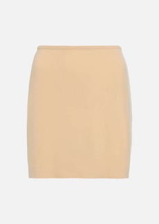 Norma Kamali High-rise miniskirt