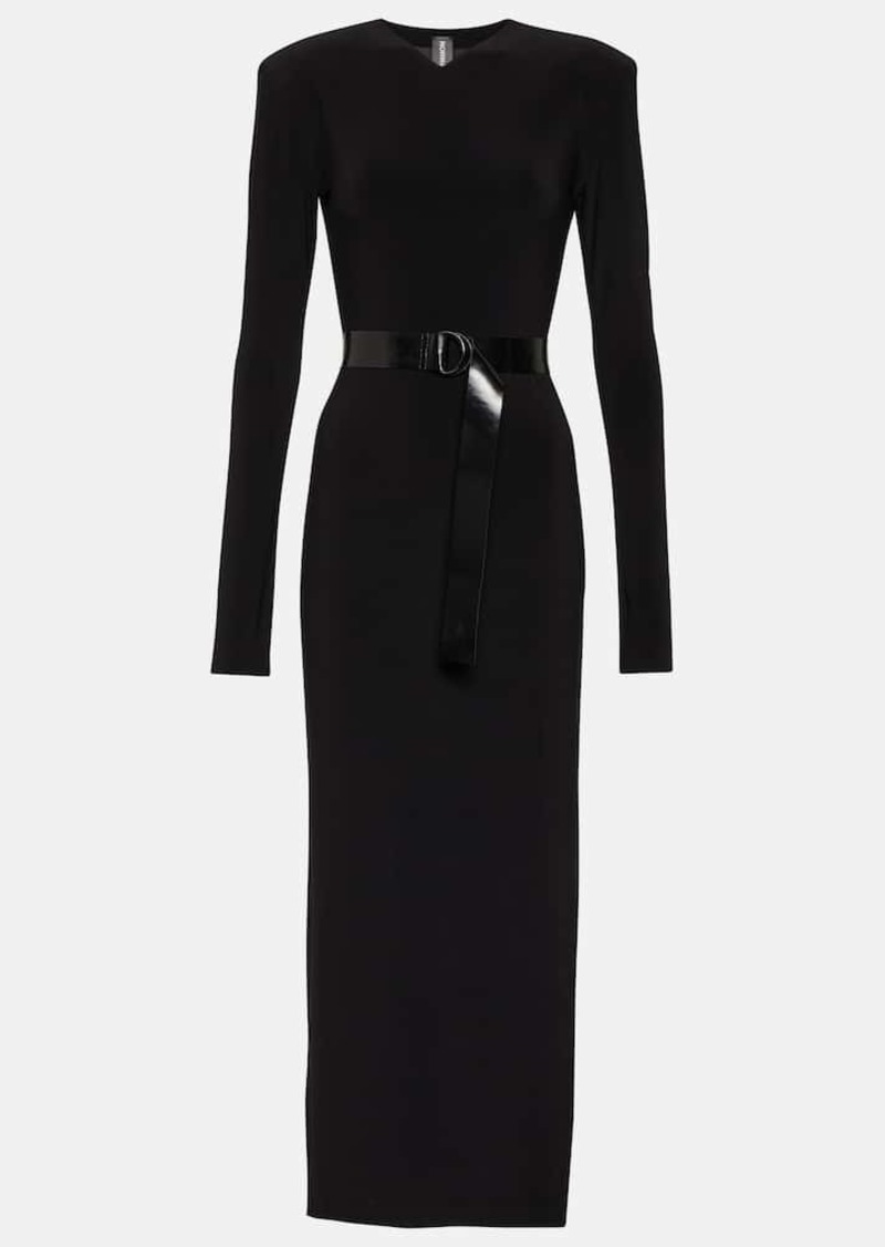 Norma Kamali Jersey midi dress