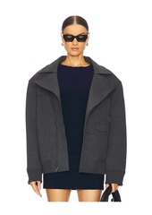 Norma Kamali Oversized Moto Jacket