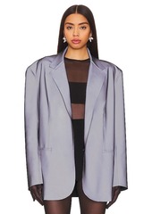 Norma Kamali Oversized Single Breasted Jacket