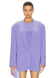 Norma Kamali Oversized Single Breasted Jacket