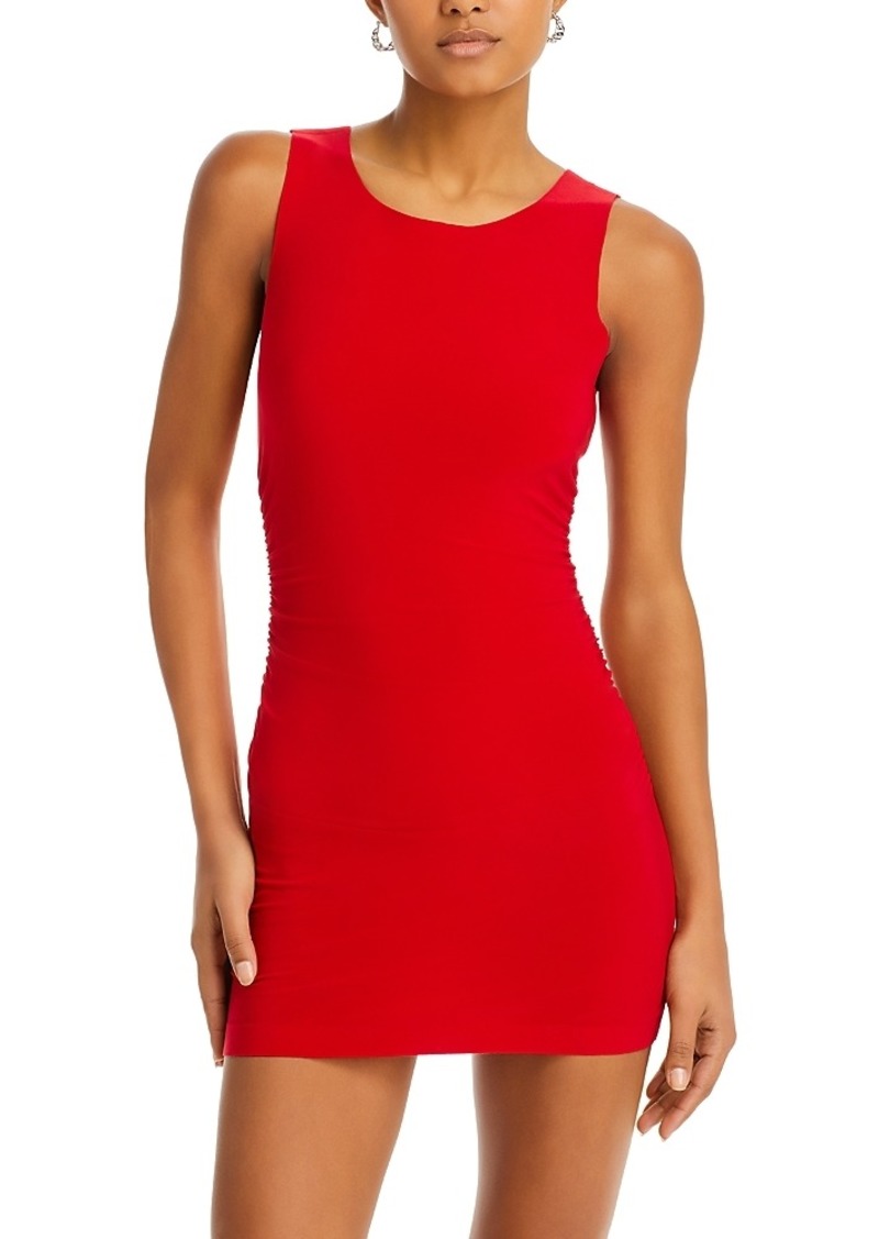 Norma Kamali Ruched Mini Dress