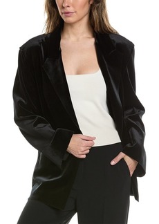 Norma Kamali Single-Breasted Straight Fit Jacket