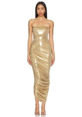 Norma Kamali Strapless Diana Gown