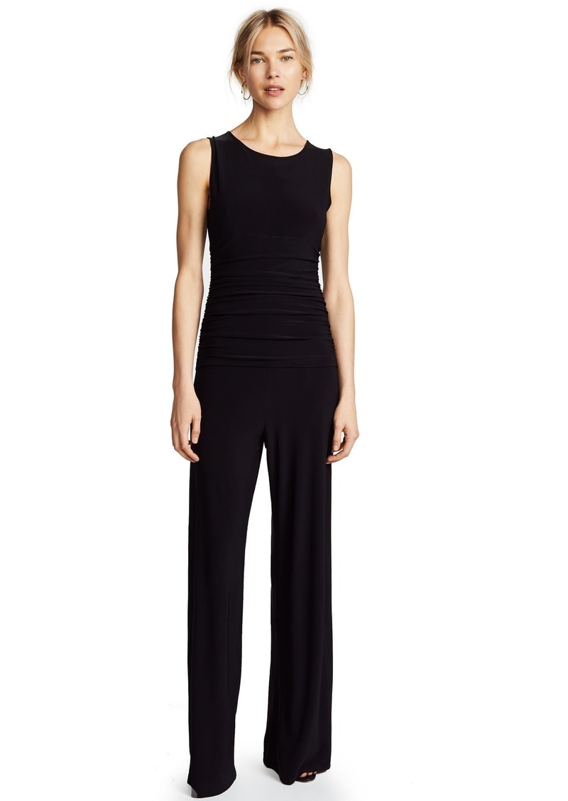 Norma Kamali Women's Kamali Kulture Shirred Waist Jumpsuit  M