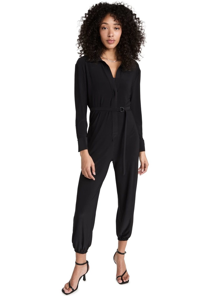 Norma Kamali Women's Shirt Jog Jumpsuit  S