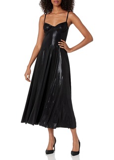 Norma Kamali womens Underwire Midcalf Cocktail Dress   US