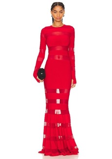 Norma Kamali x REVOLVE Spliced Dress Fishtail Gown