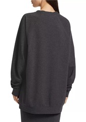 Norma Kamali Oversized Terry Sweatshirt